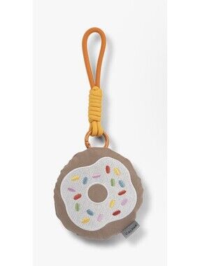 CALPAK Pluffy Bag Charm Donut Kids Plush Backpack Clip APLF2501 NWT